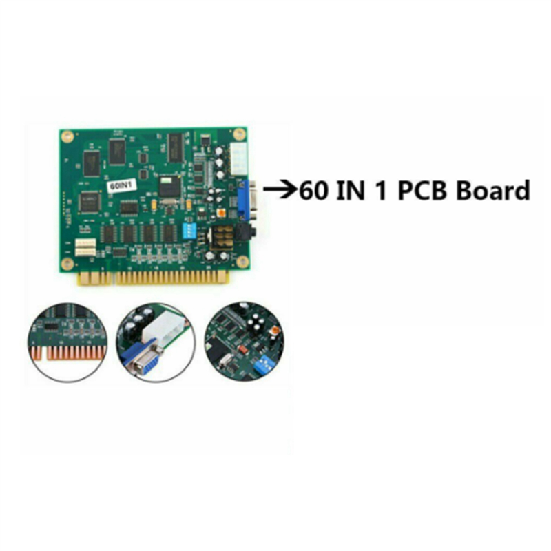 ABGN 2X 60 In 1 Multicade PCB  - Usb Game Board Jamma 评论和价格