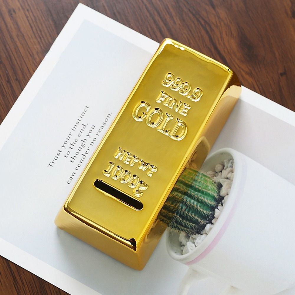 Unique Plastic Gold Bullion Ba - Coin Operated Kiddie Ride 评论和价格